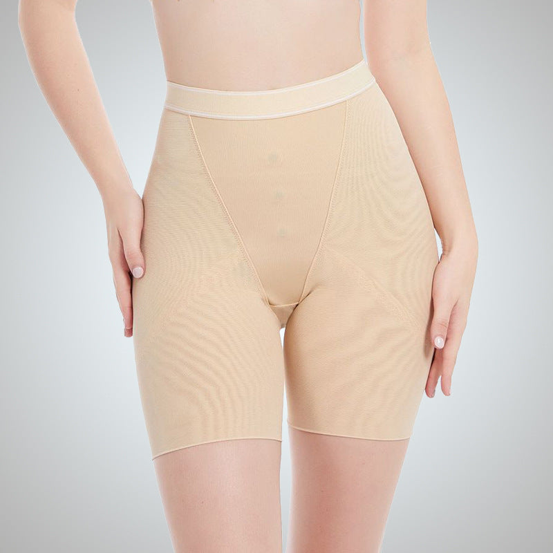High waist hip lifting and abdominal tightening pants for women postpartum shaping waist shaping pants seamless thin pressure shaping pants