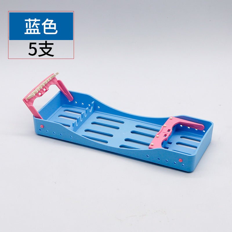 Dental instrument disinfection box, disinfection rack, oral instrument management box, filler tool box 5 pcs 10 pcs