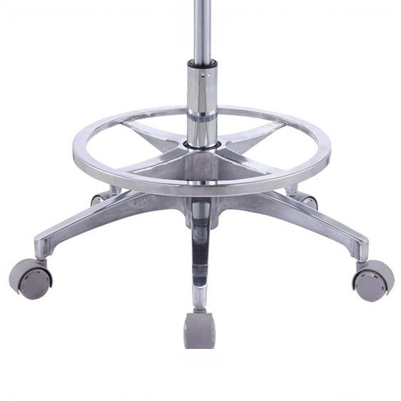 Dental Dentist Seat Lifting Swivel with Roller Dental Chair Metal Stainless Steel Doctor Chair MKS-047