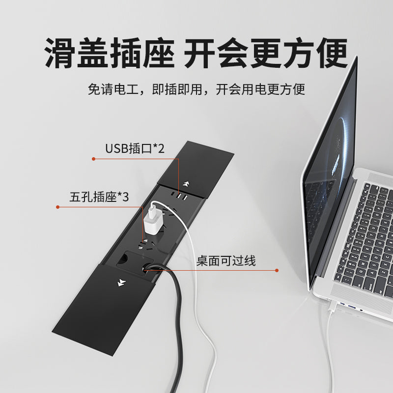 Conference table long table meeting room table modern minimalist negotiation bench training table small office desk and chair set