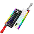 Longweishi mide68pro magnetic axis keyboard e-sports game wired mechanical keyboard 0.01 colorful with light box rgb