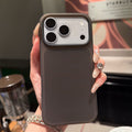 Instantly transform your phone with this minimalist, large-hole ice cream design case, compatible with apple 17 pro max and iphone 16. features button protection for enhanced durability
