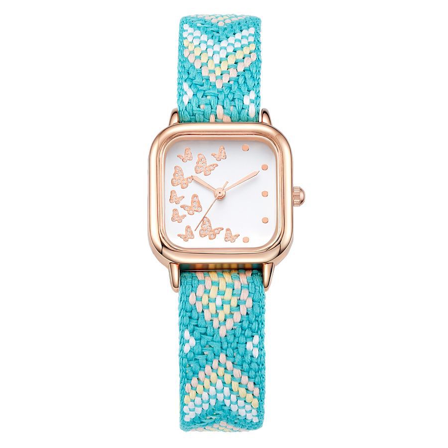 new arrival forest style butterfly women's watch fashionk-style high-looking student women's watch quartz performance goods wholesale
