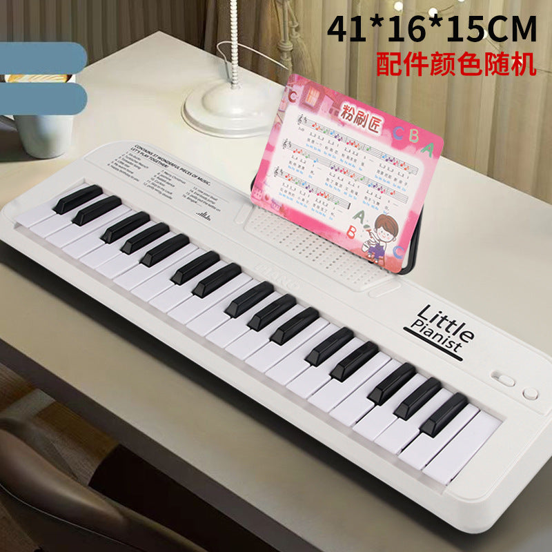 37-key kids' electronic keyboard - early education toy for girls & beginners - electric piano musical instrument
