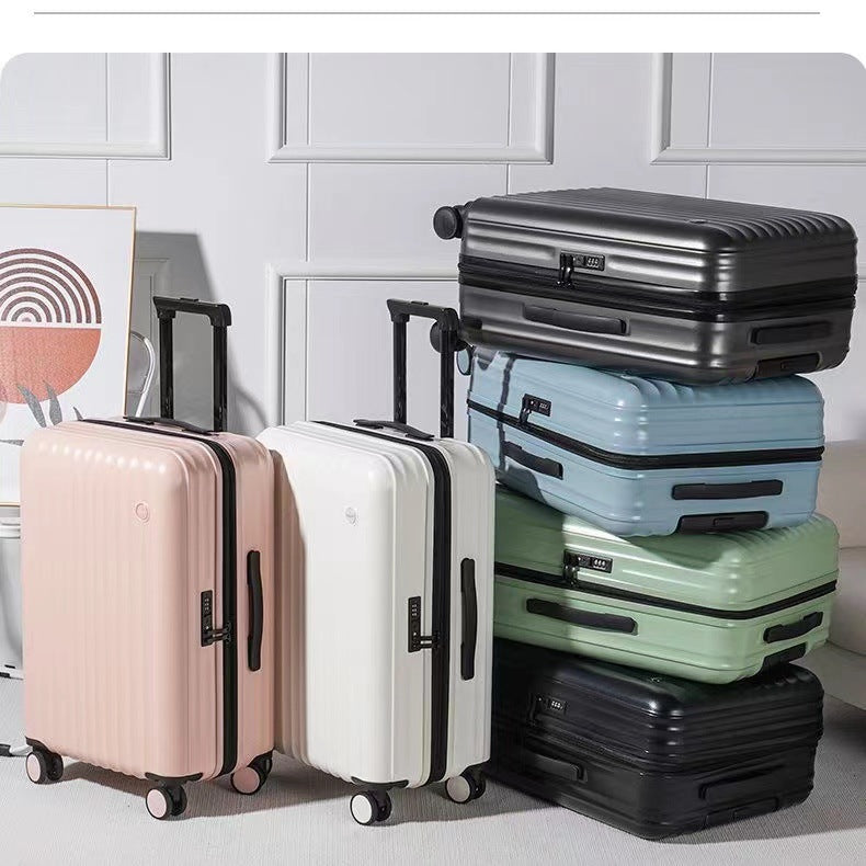 Luggage New business high-value large-capacity trolley case Universal wheel strong men's and women's suitcase Password case
