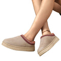 winter collection: plus-size, thick-soled, fleece-lined, closed-toe slippers for women (sizes 36-43). perfect for cross-border e-commerce. available for dropshipping on  and