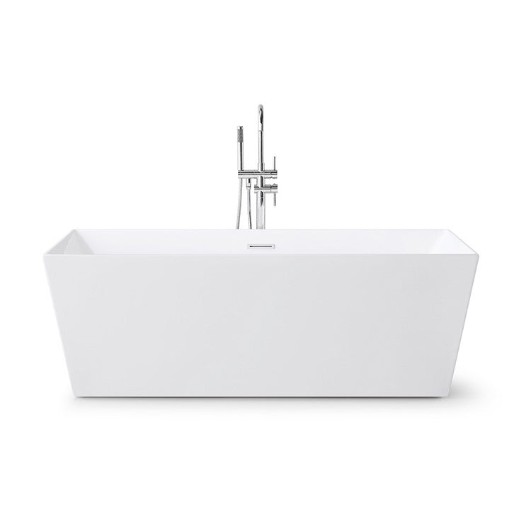 Sannora bathroom small household hotel B & B project rectangular acrylic independent integrated bathtub