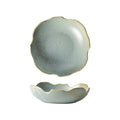 Japanese retro ceramic bowl for home stoneware stylish fruit salad dessert bowl good-looking kiln creative tableware