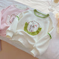 Girls' sweatshirt autumn collection : stylish princess-style kids' fashion tops, autumn baby clothes, and layering basics
