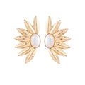 Wholesale autumn/winter earrings: european and american cross-border minimalist style earrings for women - unique, hollowed-out, statement, high-end dangle earrings