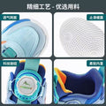 Boys' athletic shoes - new  double mesh basketball shoes - lightweight, breathable, mid-to-large size, rotating buckle closure