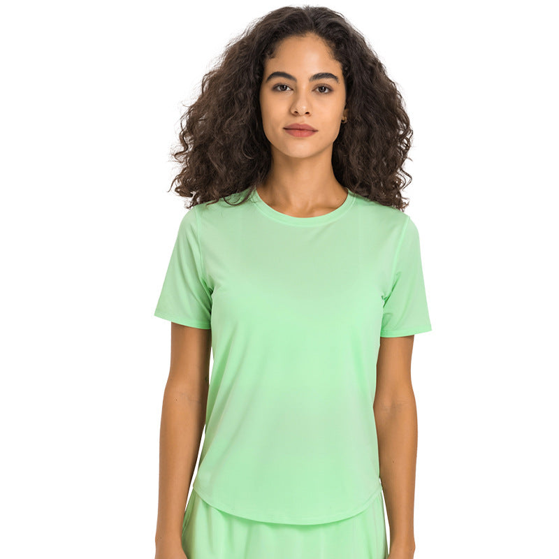 Luxtre moisture-wicking, cooling sports t-shirt for women - quick-dry, breathable running, fitness, and tennis top - ds333