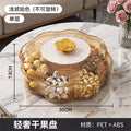 2026 new candy box fruit plate - trendy rotating fruit bowl for home, living room, coffee table, snack storage, and dried fruit display - perfect for chinese new year!