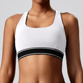 European and american cross-border dance running sports bra women's outdoor sports vest style fitness yoga top bra