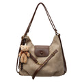 Multifunctional single and double shoulder bag, large capacity tote bag, autumn new arrival leopard print trendysatchel bag, work clothing bag