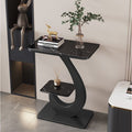 2026 new rock slab plant stand - luxury, high-end living room floor display shelf, balcony plant stand, minimalist entryway table