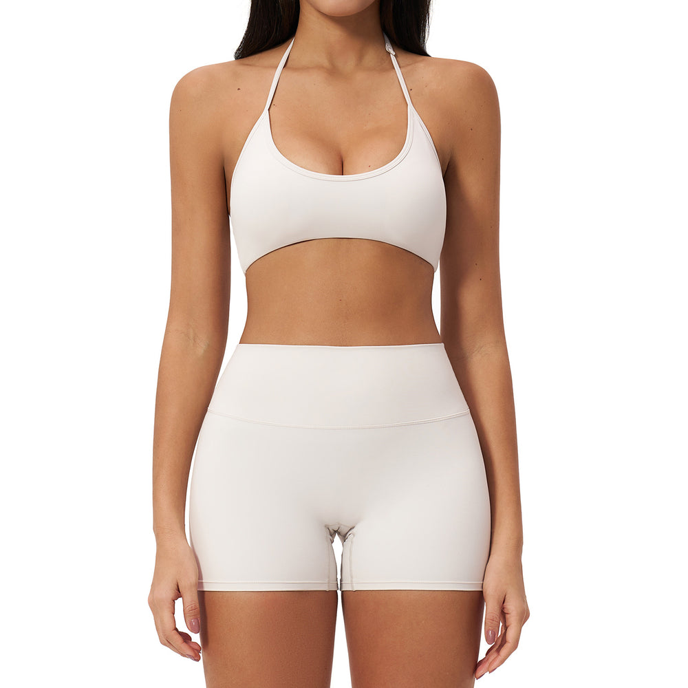 quick-drying yoga clothes suit breathable elastic casual yoga suit seamless running fitness clothes for women 2551