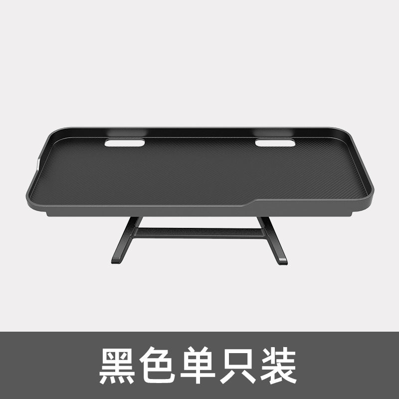 No punching computer monitor rack desktop plastic storage rack home TV set-top box router bracket