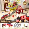 Medium red car track (90cm) + charging