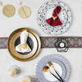 Ceramic tableware display set for showroom: nordic style dinnerware, plates, and western steak plate set