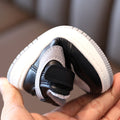 Shadow gray kids' sneakers - autumn/winter  new collection - versatile mid-top sneakers for boys and girls (lightly padded)