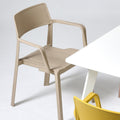 Scandinavian dining chair casual internet celebrity chair ins white chair designer eames plastic chair pp backrest