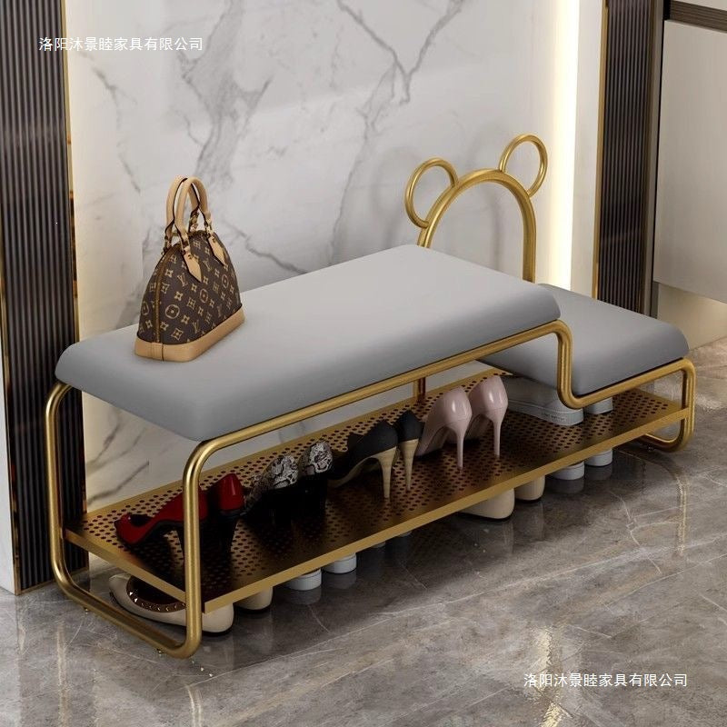 Entrance shoe stool, scandinavianfor home shoe changing stool, popular sofa stool, bench, door shoe rack, shoe cabinet, stool all-in-one