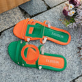 plus sizefashion style flats square toe beach sandals  summernew arrivalexport open toe women's shoes in stock