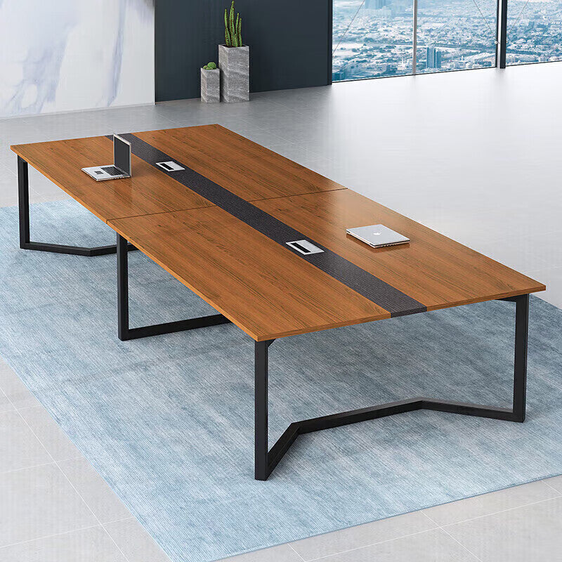 Saint li conference table long table casual modern reception table and chair combination negotiation training table long table office furniture