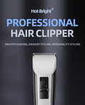 Electric hair clipper - professional salon & home use, adjustable speed, rechargeable, digital display, washable blade, cordless hair trimmer - cross-border e-commerce
