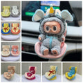Labubu compatible car seat vent clip - cute car ornament doll blind box
