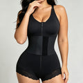 Bodyshaper leather label bag chest tight hip shaping body shaping slimming look abdominal triangle one-piece corset