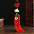 Car pendant car rearview mirror lotus jewelry pendant chinese style step by step lotus car interior decoration supplies collection