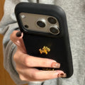 Xiaojinma new year case is suitable for apple 17 mobile phone case iphone13 leather pattern xiaomi huawei soft case 11 leather pattern