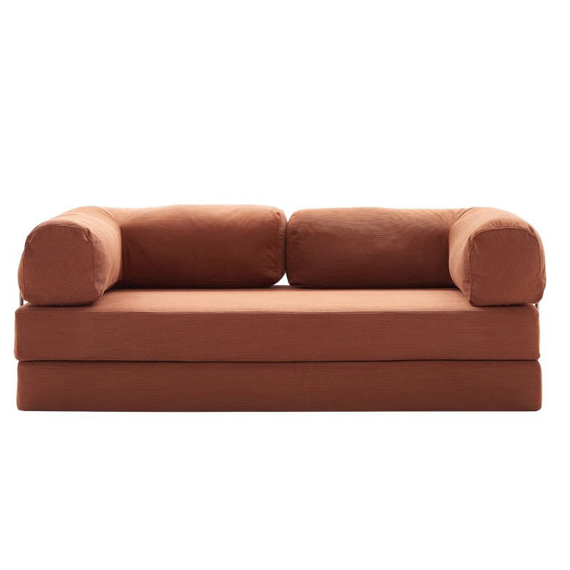 compression sofa fully removable and washable fabric corduroy modern straight row sofa lazy compression sofa