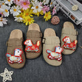 2026 cute smiling horse family wear cartoon birkenstock shoes women's fashion middle and big children birkenstock outwear toe-cap half slippers