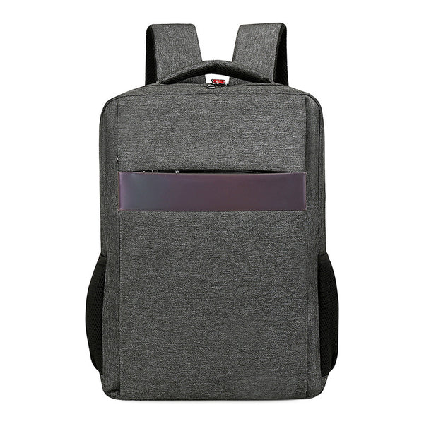 New Shoulder Men's Business Computer Bag Oxford Cloth Backpack School Bag Charging Large Capacity Business Travel Backpack