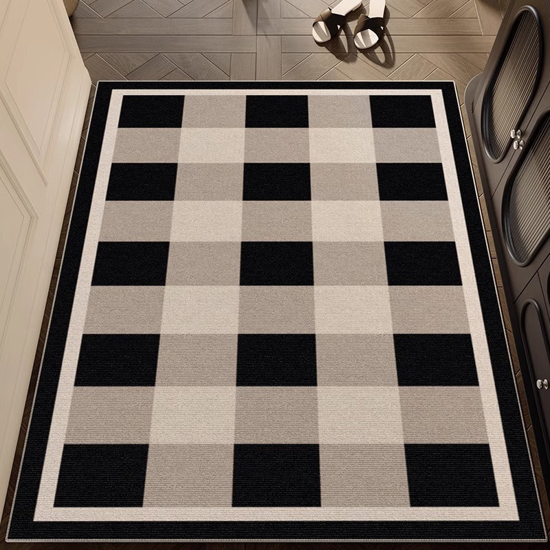 Entrance door mat, new  model: high-end, stain-resistant, wash-free, wipeable doormat for entryways