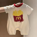 Summer fashionable jumpsuit infant clothes cute baby summer clothes super cute home clothes summer outing clothes