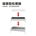 Bbq grill stainless steel bbq foldable grill rack skewers grill charcoal grill foldable grill portable