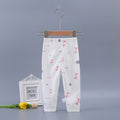Baby long johns newborn baby pure cotton open crotch pants girl spring & fall thin inner wear single boy bottom pants