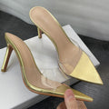 Pointed-toe stiletto heeled clear tpu sandals for women, 2026 summer new arrivals, fashionable and versatile high heels for outdoor wear, trending online