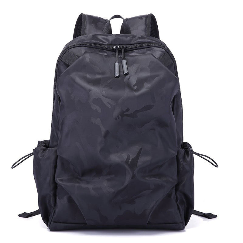 New backpack, leisure bag, travel bag, computer bag, business bag, commuter bag, fashion schoolbag, men's and women's simple backpack.