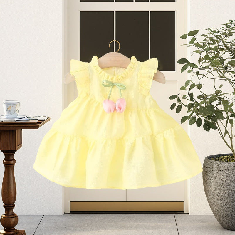 Girls' summer dresses: new stylish infant and toddler dresses, summer baby and little girl princess dresses