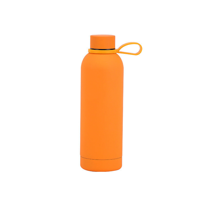 new arrival 304 stainless steel thermos cup large capacity double-layer vacuum small mouth bottle portable car sports water cup