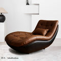 2025 new vintage-inspired lazy lounger: black fiberglass tatami designer sofa - trending online, perfect for afternoon naps and ultimate comfort