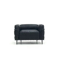 Lc3sofa original replica leather sofa medieval style bauhaus designer small apartment straight row single sofa