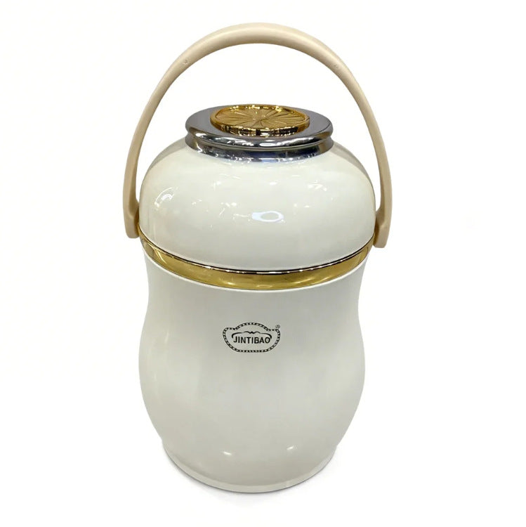 Factory price 304 food grade stainless steel thermal pot large capacity portable thermal tableware food warmer