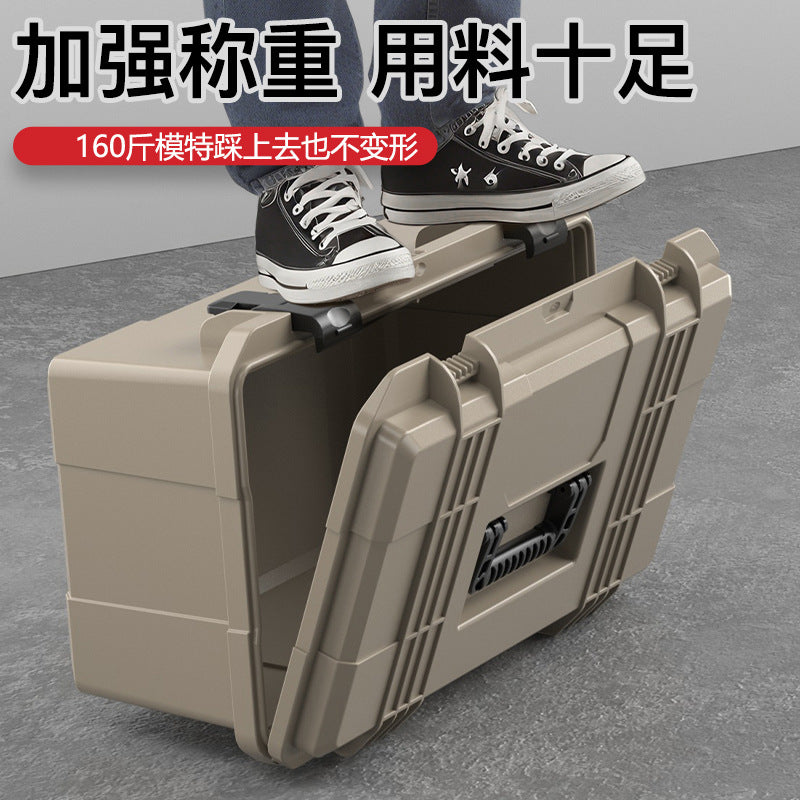 Delixi Electric Tool Box Hardware Multi-layer Thickened Waterproof Electrical Box Multifunctional Household Tool Storage Box