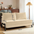 New trendy sofa bed: convertible folding sofa bed, multifunctional for home living room or balcony, single person expandable folding bed